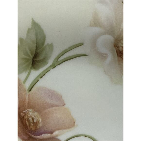 Old RS Prussia Germany Hand Painted Cabinet Plate Gold Floral Signed - Picture 3 of 15